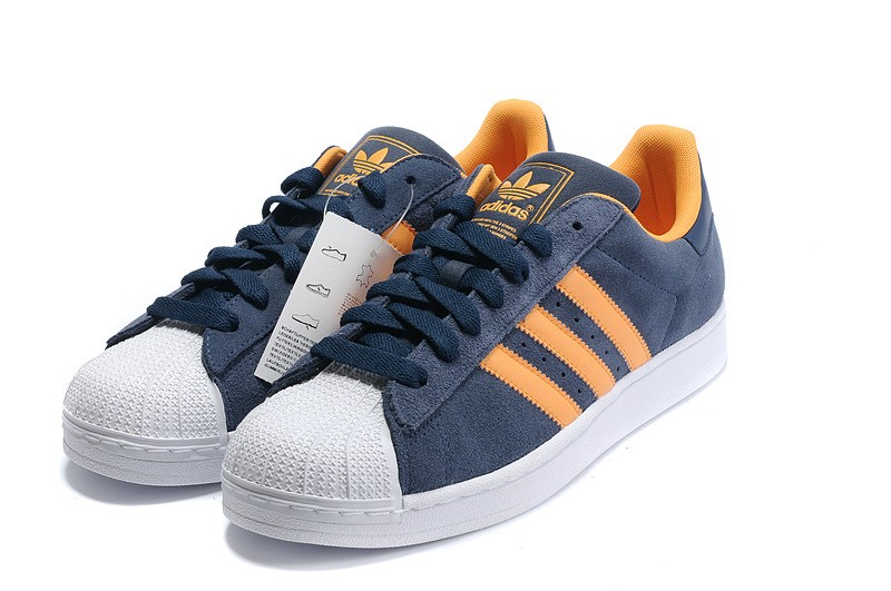 Mens Adidas 2012 Original Superstar II V22967 Blue/Orange